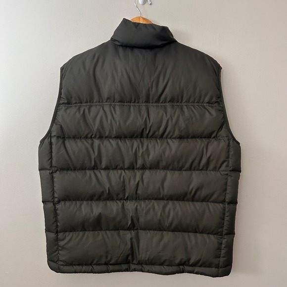 REI Goose Down Puffer‎ Vest Mens XL Olive Green Insulated Lightweight Outdoor - Picture 2 of 10